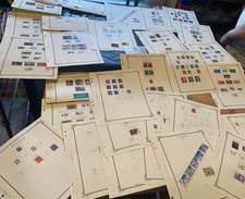 Great Britain stamp collection United Kingdom 100s of stamps vintage lot B picture