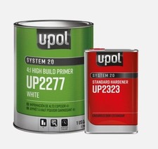 U-POL 2277  White High Build Primer Kit Standard Hardener (Gallon) picture
