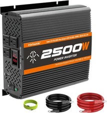 2500W Inverter 12V DC to 120V AC Converter for Home RV Truck Off-Grid Solar picture