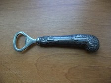 Vintage Sterling Silver Bottle Opener Art Deco Style picture