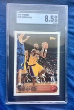 1996-97 Topps - Kobe Bryant #138 (RC)  NM-MT SGC 8.5 HALL OF FAME LEGEND ICONIC picture