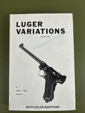 Vintage 1975 LUGER VARIATIONS Volume 1 Hardcover Book Harry E. Jones, German Gun picture