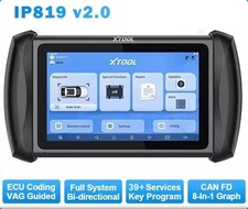 XTOOL Used  IP819 V2.0 OBD2 Auto Bidirectional Diagnostic Tool Key Programming  picture