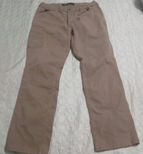 ARIAT Jeans Men’s Rebar M4 Relaxed Straight Brown Canvas Work Cargo. Size 36 picture