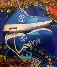 Zumba Air Funk High Top Dance Sneakers Blue picture