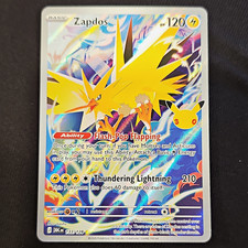 Zapdos 133/128 30th Celebration English Holo Full Art IR 120 HP picture