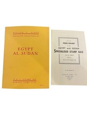 Vintage Robson Lowe 1957 Egypt & Sudan Hinde Auction Catalogue + Prices Realised picture