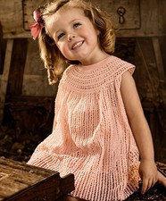 Vintage Little Girls Dress Pattern For You To Crochet | #114 | PATTERN ONLY picture