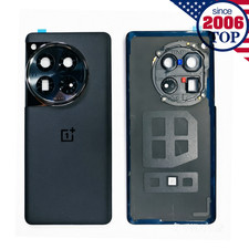 Original Rear Glass Battery Cover With Camera Lens Bezel For Oneplus 12 picture