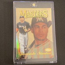Giancarlo Stanton 2013 Topps Finest Masters Gold Refractor /50 #M-GS Marlins  picture