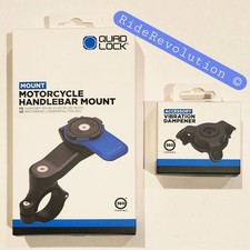 QUAD LOCK Motorcycle/Moto Handlebar Mount + Vibration Dampener - NEW IN BOX picture