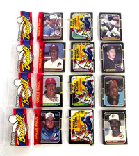 1987 Donruss Factory Sealed Rack Packs Lot Of 4 Poss B.Jackson,Bonds,Maddux RC's picture