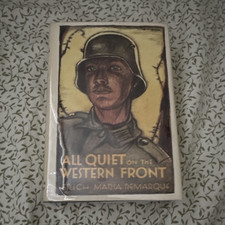 All Quiet on the Western Front Erich Maria Remarque 1989 BOMC Facsimile 1929 HC picture
