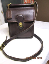 Coach Murphy crossbody bag in Mahogany 9930, from 1990's-renewed-see photos picture