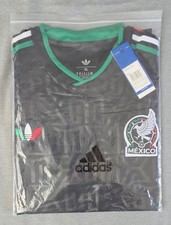 adidas Mexico National Team Soccer Jersey Men's XL Black Green Red White picture