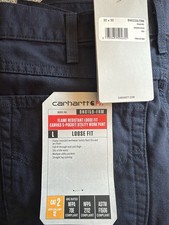 *NEW* Carhartt FR CAT 2 Men’s Work Pants 32x32 Flame Resistant Pants picture