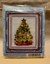 Design Works Cross Stitch Kit - Christmas Tree Ornament (2) picture