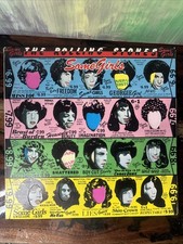RARE VG+ Banned Cover Sterling TJ DDD 1st Press Rolling Stones Some Girls Vinyl picture