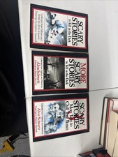 intage Scary Stories to Tell in the Dark Complete 3 Book Trilogy Set picture