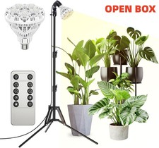 SANSI 30W LED Grow Lights Full Spectrum with Stand & Remote for Indoor Plants US picture