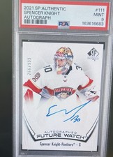 2021-22 SP Authentic - Autographed Future Watch Spencer Knight #111 /999 (AU,... picture