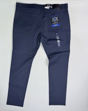 Joseph Abboud Motion 5-Pocket Pant Men's 42x34 (42x33) NWT Extreme Slim Fit Blue picture