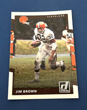 2017 Donruss Football Jim Brown #203 HOF Set Break NM-MT picture
