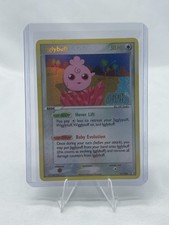 Pokémon TCG Igglybuff Crystal Guardians Reverse Holo Rare 2006 Stamped HP picture