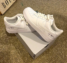 TRAVIS SCOTT Nike Air Force 1 '07 Low Top Triple White brand new with box picture