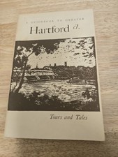 1966 Vintage Booklet: A Guidebook To Greater Hartford Connecticut Tours & Tales picture