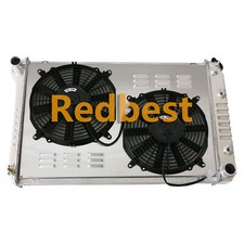 Full Alum 3Row Radiator+Shroud+12