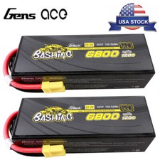 2X Gens Ace G-Tech 6800mAh 22.2V 120C 6S Lipo Battery EC5 For Arrma 1/10 RC Car picture