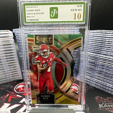 2023 Panini  Rashee Rice RC Green & Yellow Die-Cut Premier #132 NFL EJE10 picture
