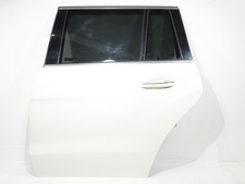 2013 - 2016 MERCEDES GL450 REAR LEFT  DOOR COMPLETE CALCITE WHITE (650) OEM picture