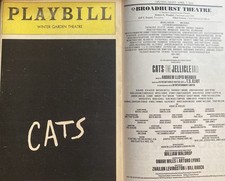 CATS Jellicle Ball BROADWAY OPENING 2026 VTG 1984 Betty Buckley Playbill LOT picture