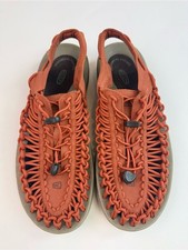 Keen Uneek Men's Sandals - Orange / Burnt Ochre Plaza Taupe size 9.5 picture