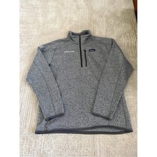 Patagonia Better Sweater Gray Quarter Zip Pullover Fleece picture