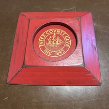 Essex County Club 1893 Manchester, MA Signs By The Sea Wood Putting Cup New Rare picture
