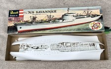 Vintage 1960 Revell Savannah N/S Model Kit Nuclear-Powered Merchant Ship picture