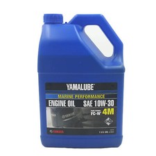 Yamaha New OEM Yamalube 4M 10W30 4-Stroke Outboard Marine Oil, LUB-10W30-FC-04 picture