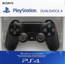 Sony PlayStation DualShock 4 Wireless Controller - Jet Black, Brand New &Sealed picture