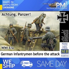 Master Box 35256 1/35 German Infantrymen before the attack. WWI era. picture