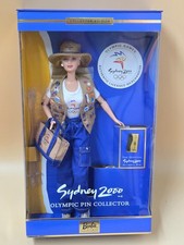 1999 Mattel Olympic Pin Collector Barbie Collector Edition #25644 NRFB picture