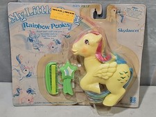 VTG 1984 Hasbro My Little Pony (MLP) G1 Skydancer Pegasus Rainbow Ponies SEALED picture