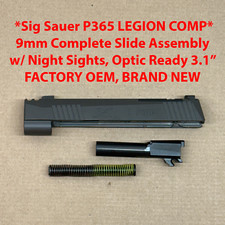 New OEM Sig Sauer P365 AXG Legion Slide Assembly, Optic Ready - P365X / P365XL picture