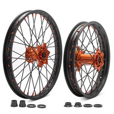 21/18 CNC Wheel Set 125-540 For HUSABERG FC FE TE SX EXC SXF XC-F EXC-F XC-W 03+ picture