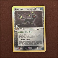 Pokemon Umbreon EX Delta Species 17/113 English Delta Species 2005 picture
