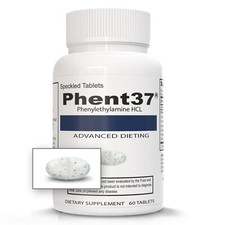 Phent37 - Speckled Tablets  Appetite Control, Fat Burner Phenylethylamine Energy picture