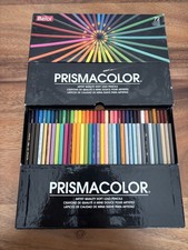 RARE 1993 PRISMACOLOR 72 COUNT SOFT THICK LEAD PENCILS ARTIST QUALITY 71/72 VTG  picture