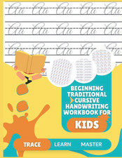 Beginning Traditional Cursive Handwriting Workbook for Kids: Beginning Tradition picture
